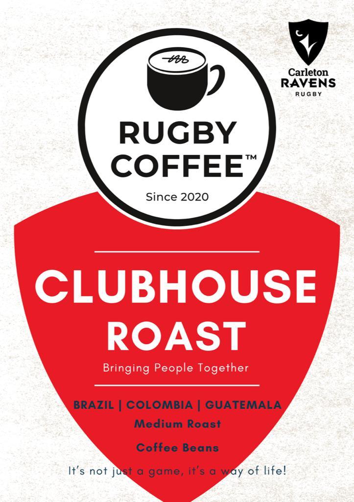 RAVENS RUGBY Clubhouse Roast 1lb Coffee RUGBYCOFFEE North America