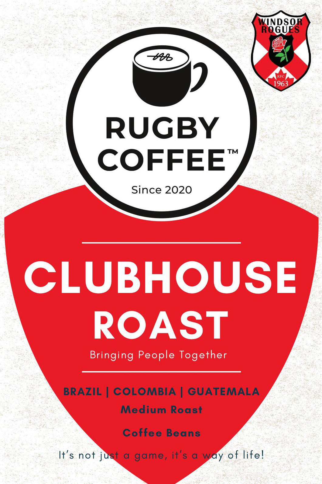 WINDSOR RFC Clubhouse Roast 1lb Coffee
